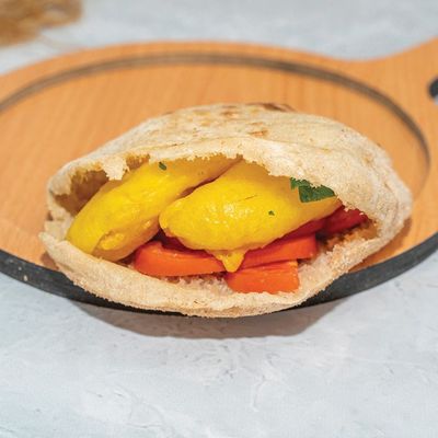 Jumbo fried cheese oriental sandwich