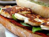French Shami Fried Cheese Sandwich