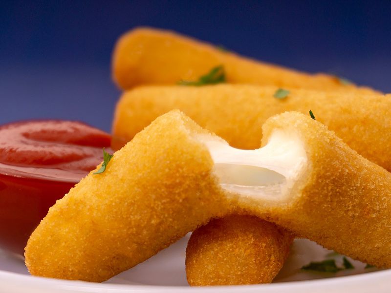 Fried Mozzarella Cheese