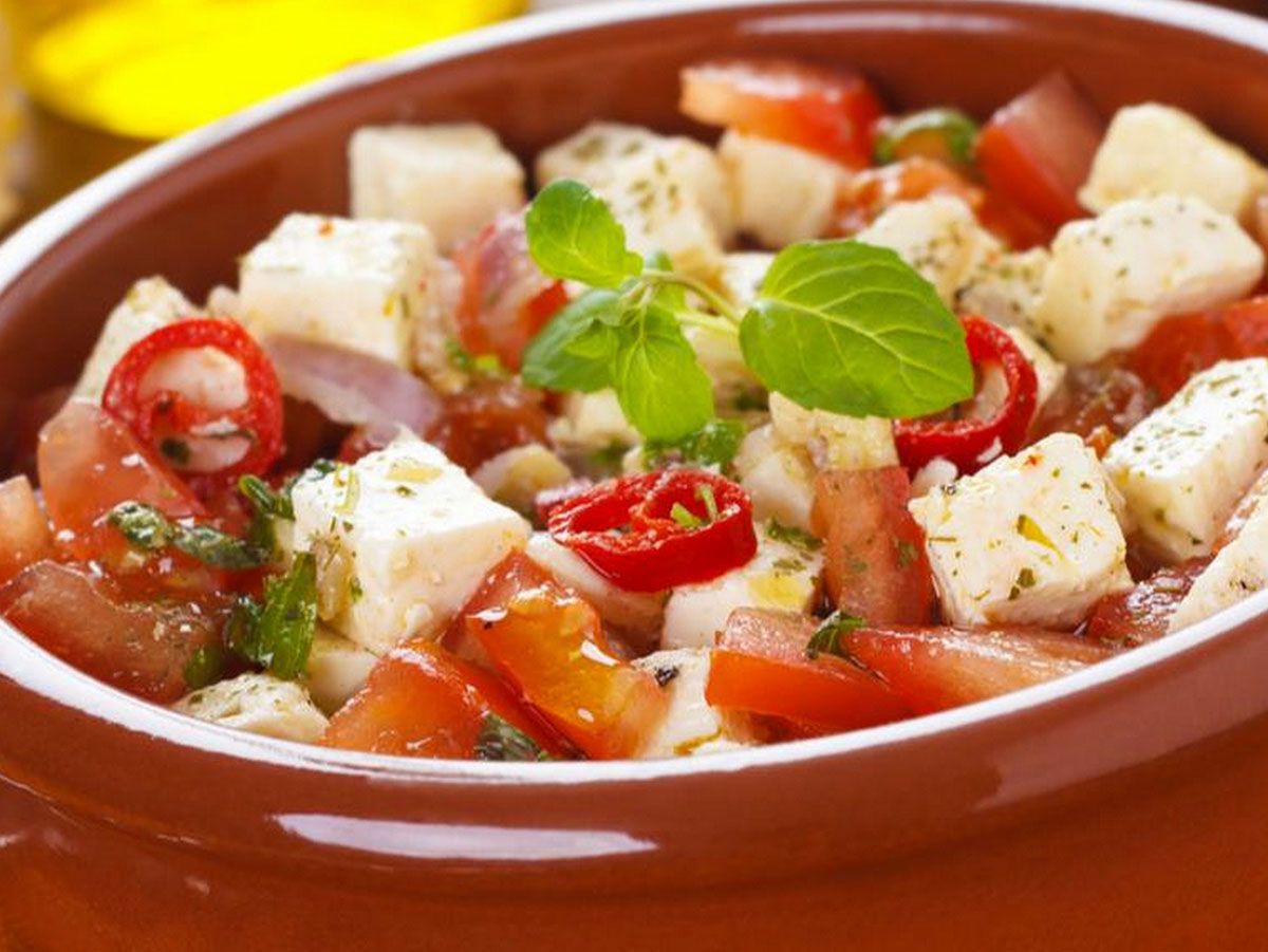 cheese with tomato box