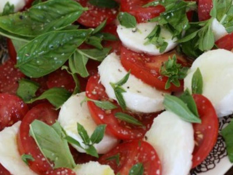 Tomato Cheese Platter