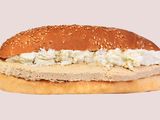 Roumi Cheese With Qeshta Sandwich