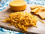 Add Cheddar cheese