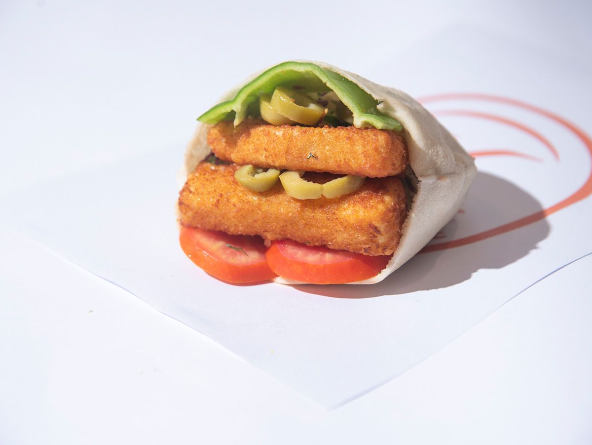 Fried cheese Sandwich