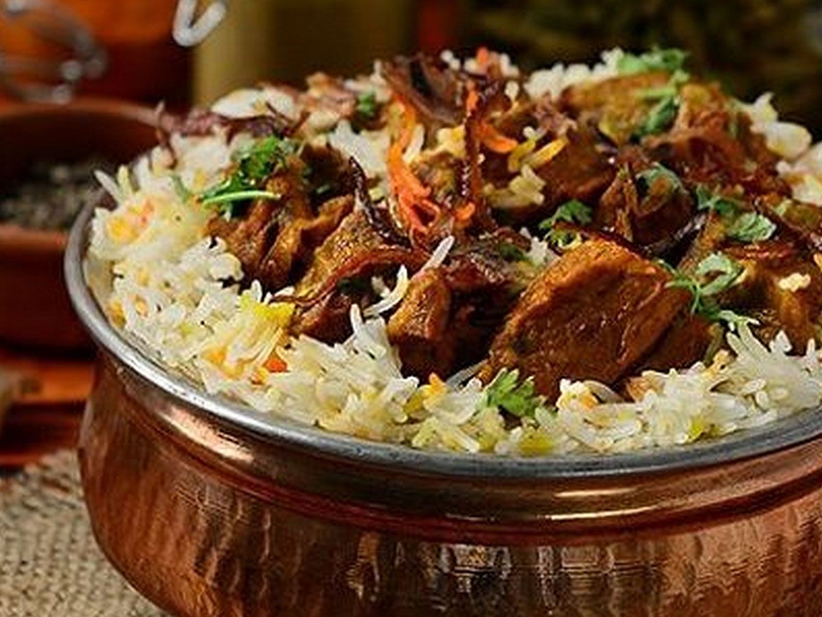Meat Biryani Gadr