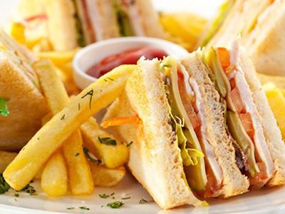 Grilled Chicken Club Sandwich