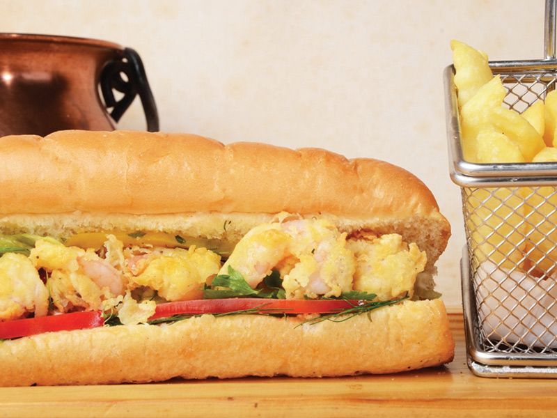 Shrimp Sandwich
