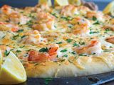 Shrimp pizza