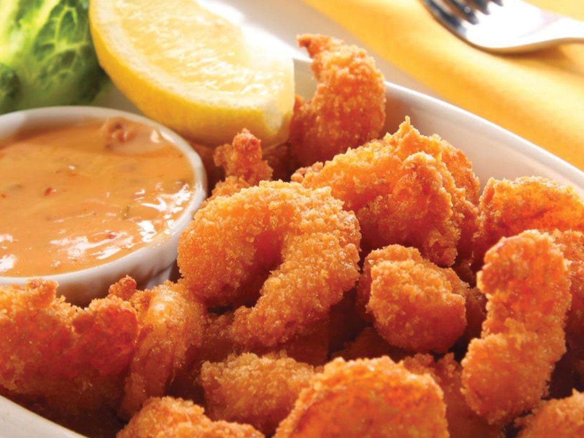 Blue cheese shrimp Dish