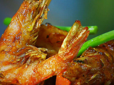 Shrimp With Madrah