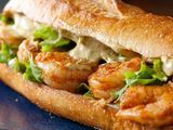 Shrimp Pane Sandwich