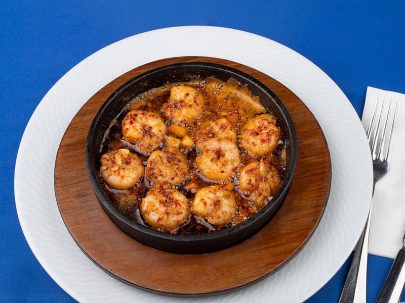 Shrimp With Butter And Lemon Sandwich