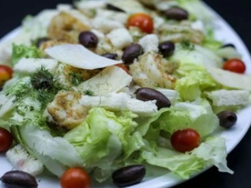 Shrimp Caesar Salad