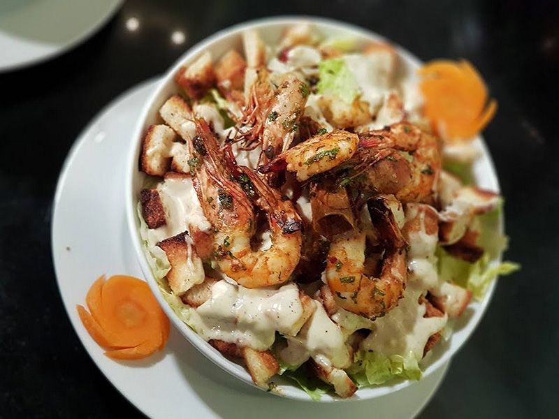Shrimp Caesar Salad