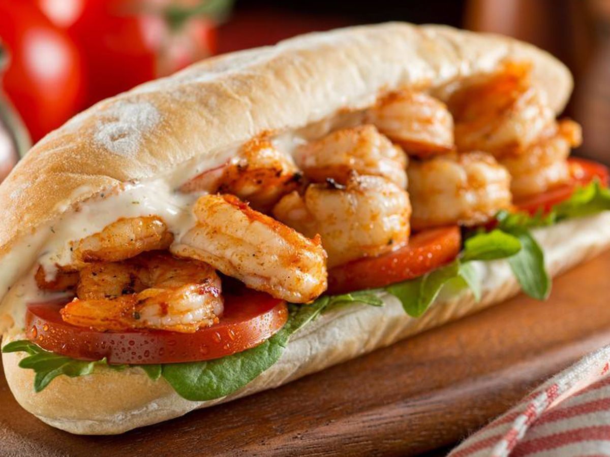 grilled shrimp Sandwich