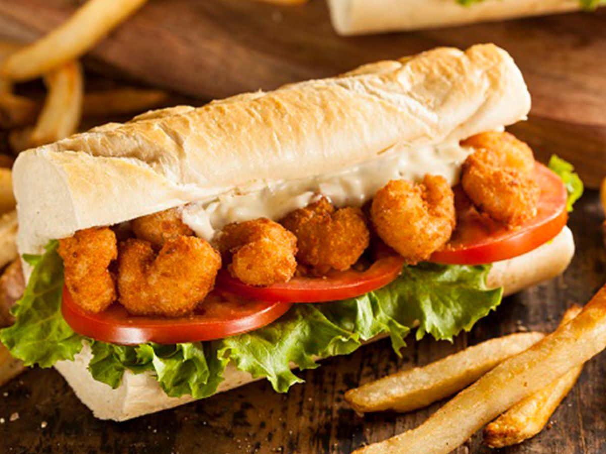 fried shrimp Sandwich