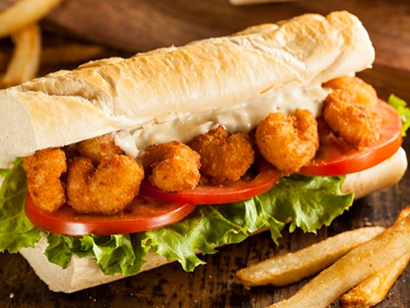 Fried Shrimp Sandwich