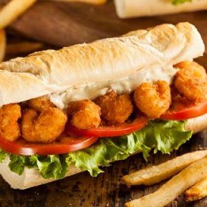 Fried Crabs Sandwich