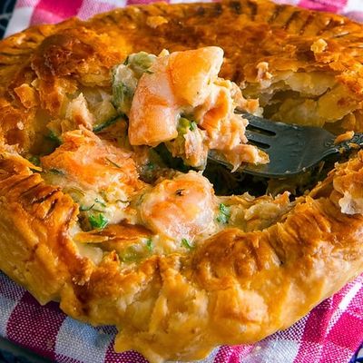 Oriental Shrimp Pizza