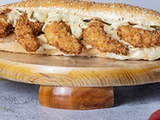 Shrimp sandwich