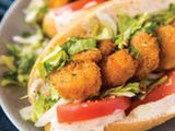 Parmesan Shrimp Sandwich