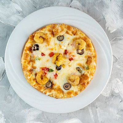 Shrimp pizza