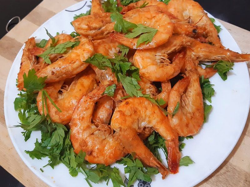 Fried Suez Shrimp