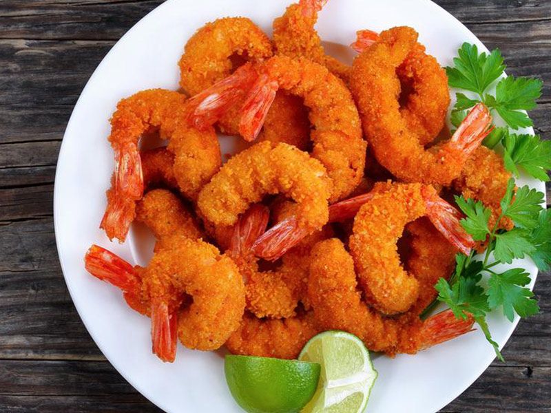 Fried Damietta Shrimp