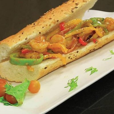Shrimp sandwich