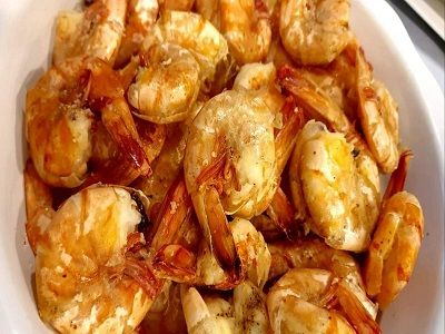 Small Shrimp With Tomato Mixture Meal