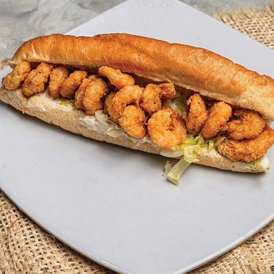 Crispy Shrimp Sandwich