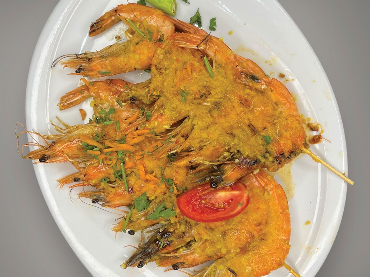Medium meat shrimp