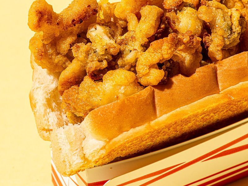 Fried Shrimp Sandwich