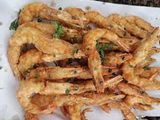 head and tail Fried shrimp
