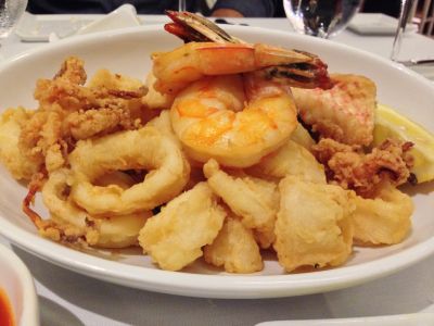 Calamari And Shrimp Meal