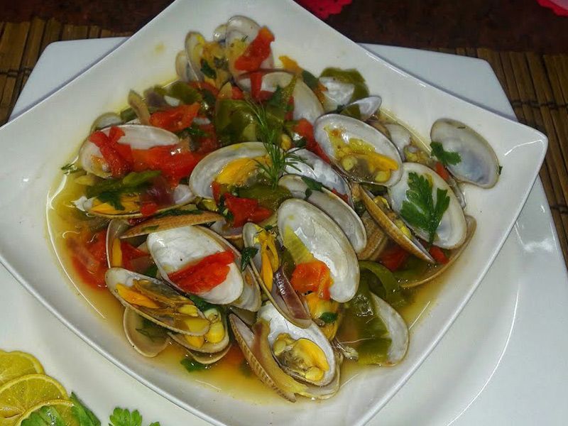 Clams With Mixture