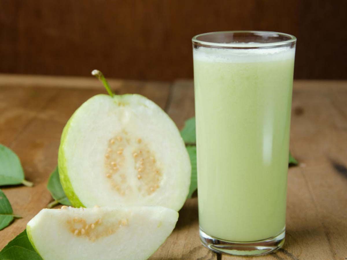 Guava with Mint Juice