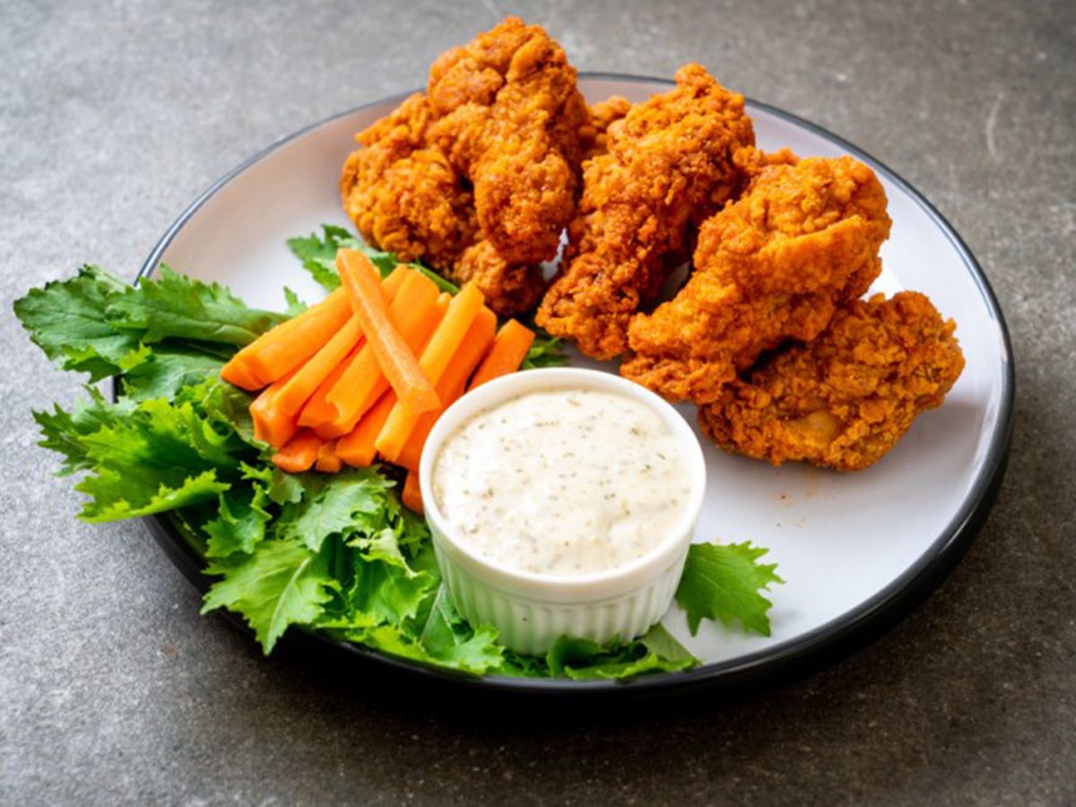 Broasted Wings 6 Pieces