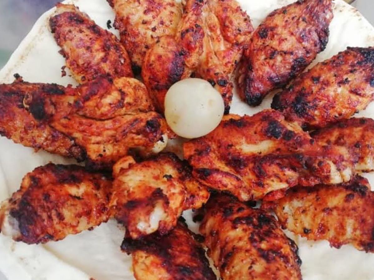 Charcoal Grilled Wings