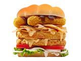 Godzilla chicken Burger
