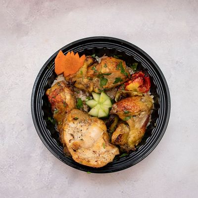 1/4 Chicken Breast Shish Meal