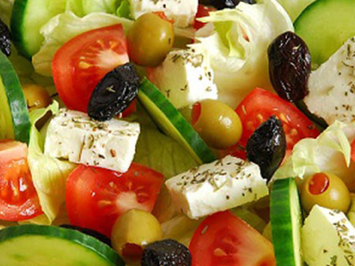 halloumi rocca salad