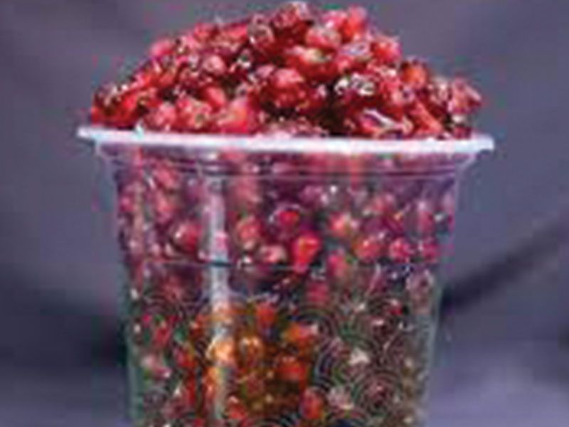 Pomegranate Seeds Fruit Salad