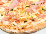 Smoked turkey pizza