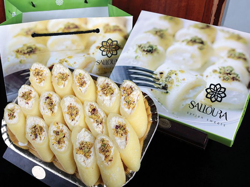 Halawa With Qeshta Cheese