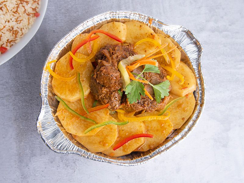 Potato With Meat Pot