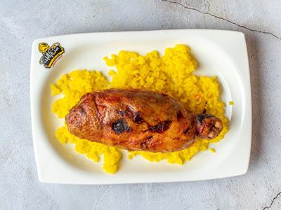 Hamam Kadab Stuffed with Rice