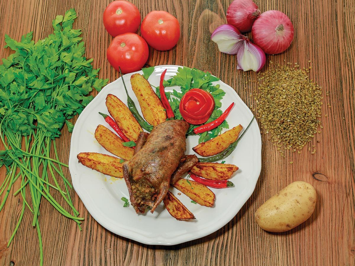 Stuffed Pigeon Meal