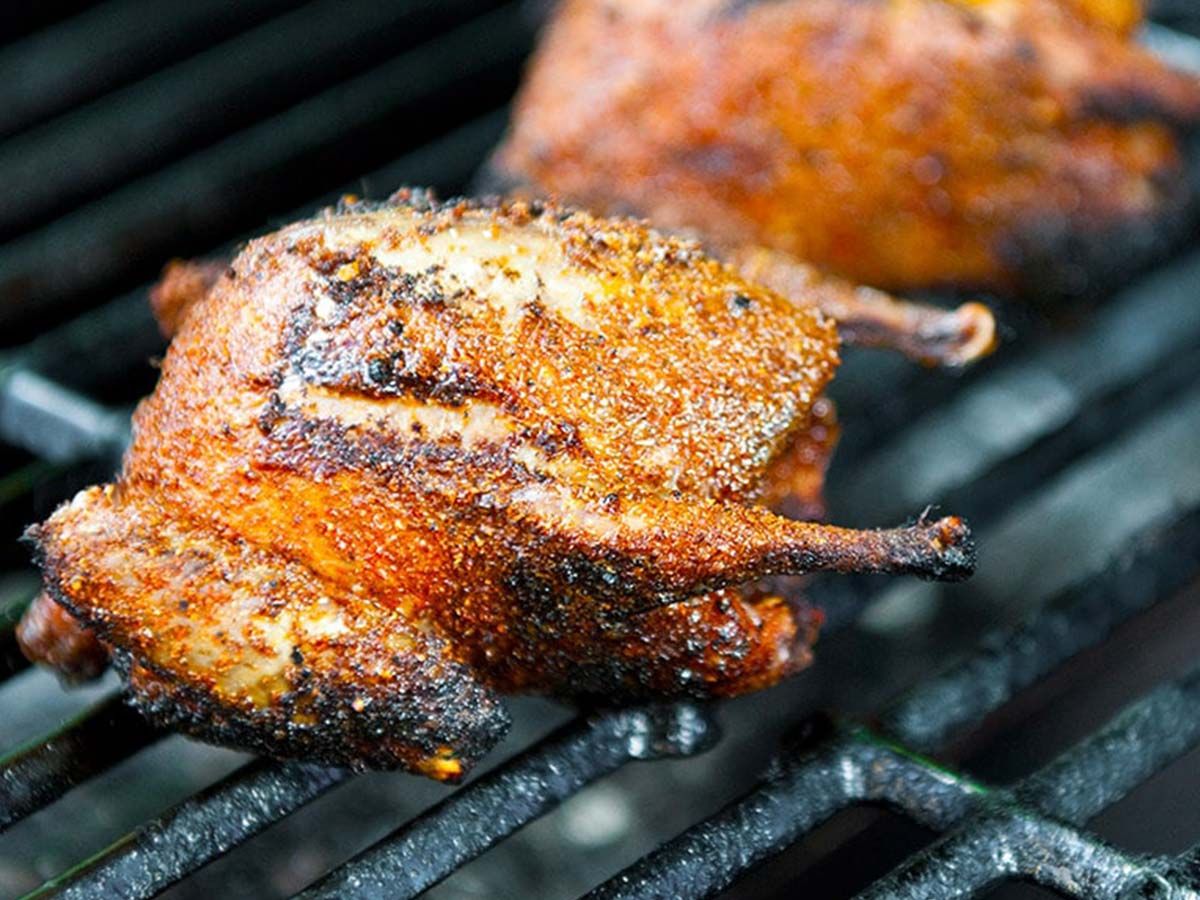Charcoal Grilled Pigeon