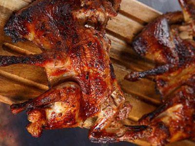 Charcoal Grilled Pigeon